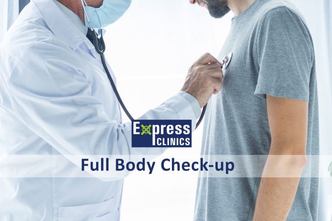 Full Body Health Checkup @ Express Clinics Only @ Rs. 6999