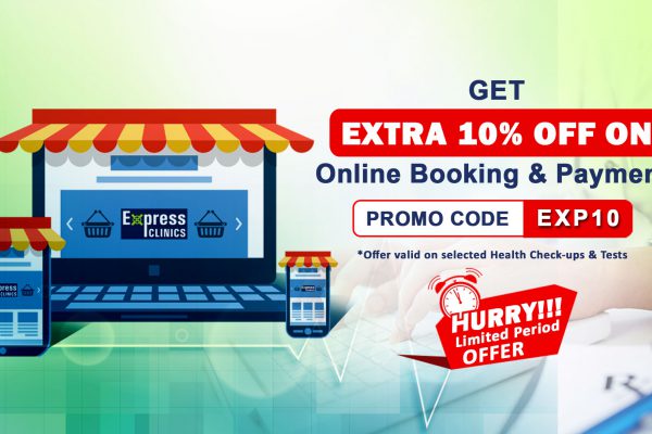 Extra 10% off on Online Booking and Payment