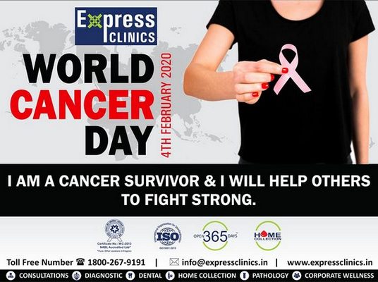 World Cancer Day 2020: Awareness of Cancer and its prevention