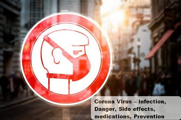 Corona Virus – Infection, Danger, Side effects, medications, Prevention
