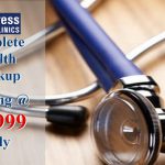 Complete Health check up cost starting @ Rs.999 Only